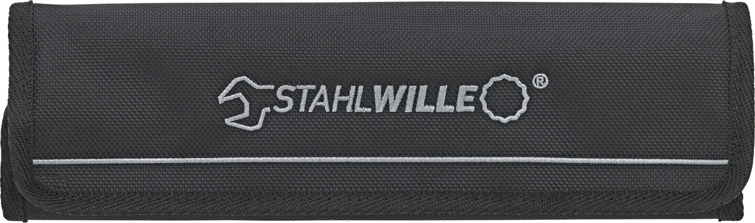 STAHLWILLE 240/6 Satz Ratschenschlüssel FastRatch 8 10 13 14 17 19mm mit Tasche - 96411006
