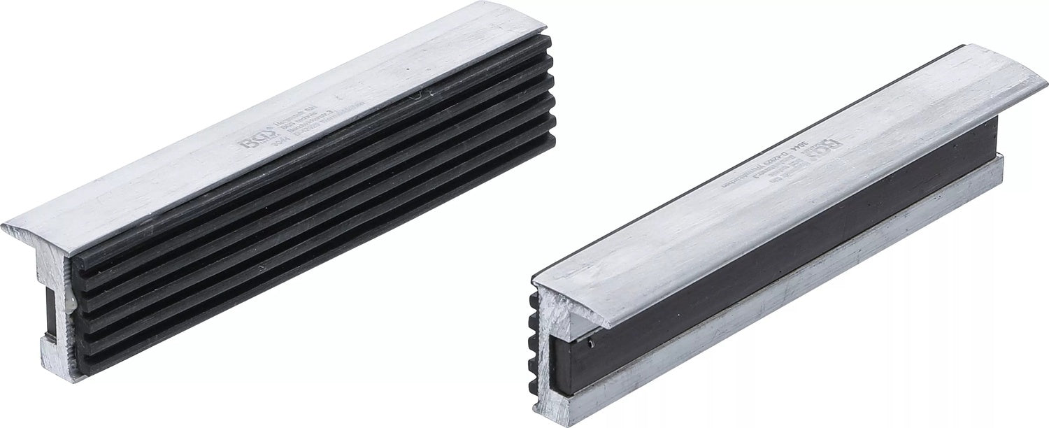 BGS 3044 Satz Schraubstock Schutzbacken aus Aluminium Breite 125mm 2 teilig