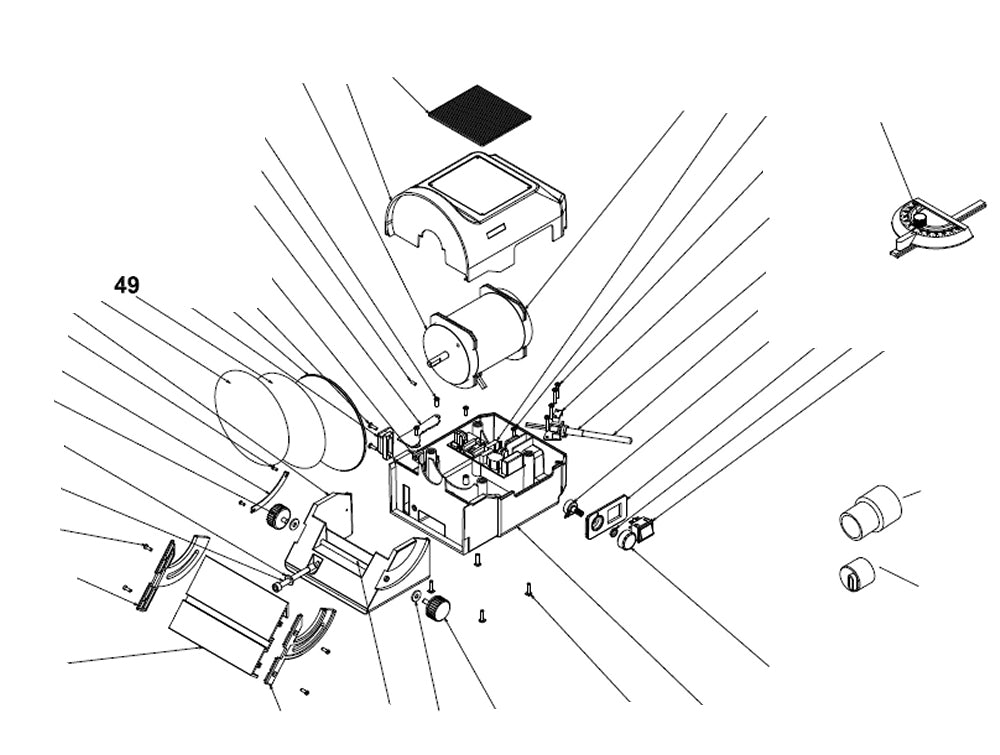 PROXXON 27060-49 Silikonscheibe Haftscheibe für Tellerschleifgerät TG125/E