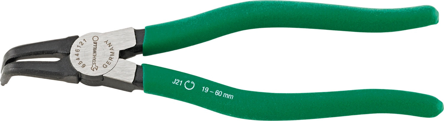 STAHLWILLE 6544 Sicherungsringzange für Innenringe gewinkelt Länge 170mm - 65446121
