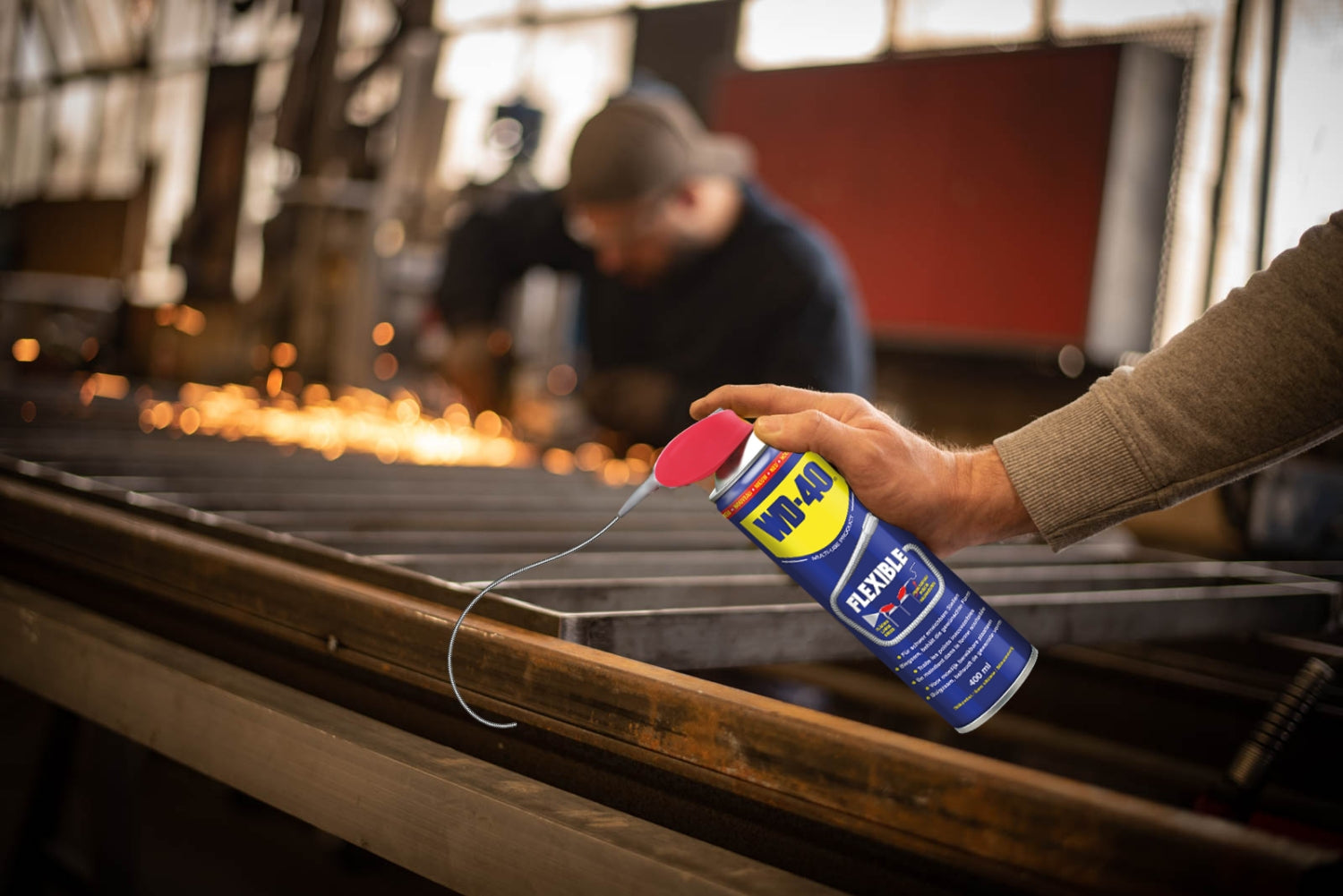 WD-40 Multifunktionsprodukt Flexible 400ml Dose mit biegsamen Sprührohr - WD40 31688