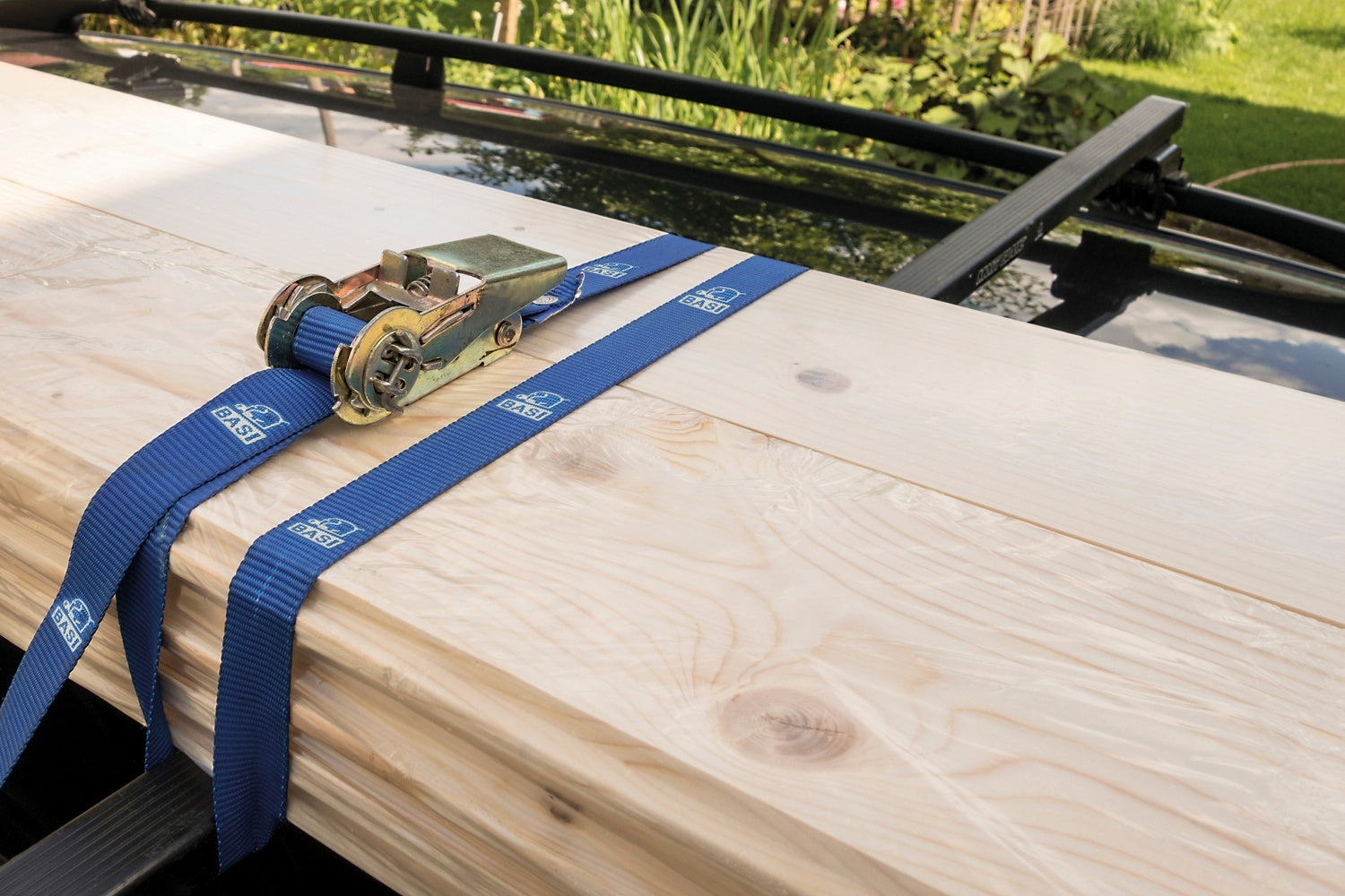 BASI 0004-0308 Spanngurt SG 308 mit Ratsche Transportsicherung