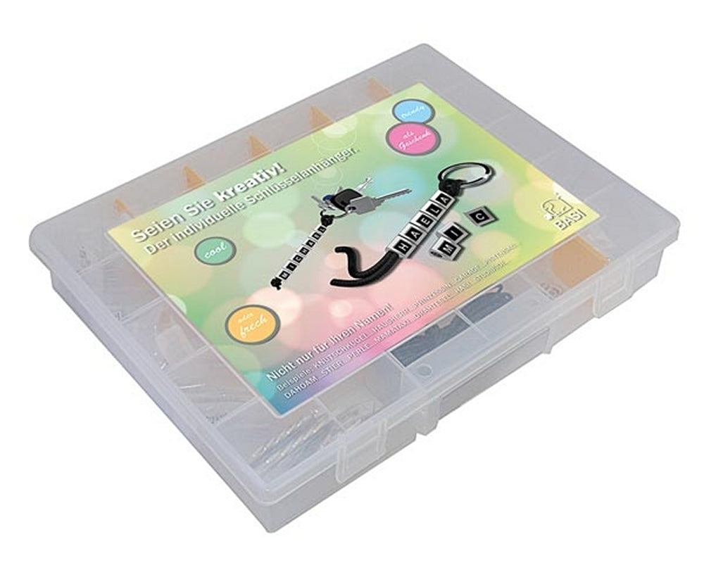 BASI 0006-0101 Kreativ-Box Schlüsselanhänger individuell persönlicher Schlüssel Anhänger
