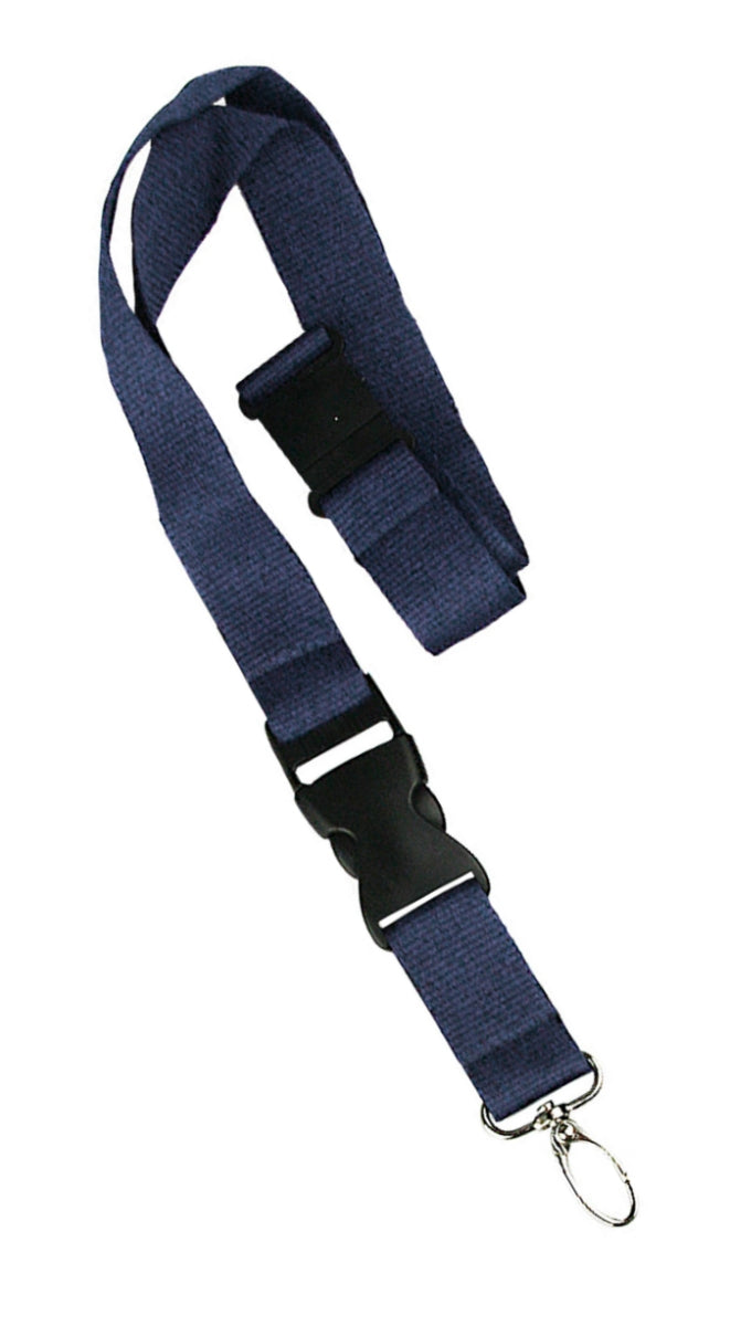 BASI 0006-0631-1352 Schlüsselband Dunkelblau Schlüsselanhänger Safety-Clip