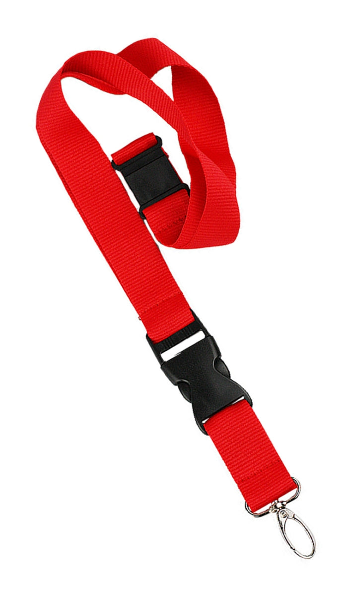 BASI 0006-0631-1400 Schlüsselband Rot Schlüsselanhänger Safety-Clip