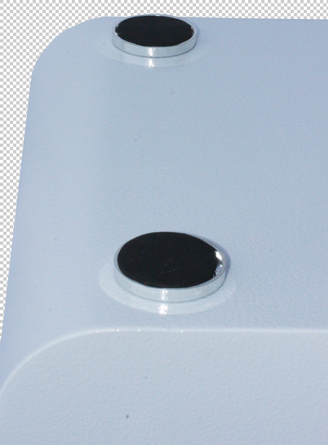 BASI mySafe 430-Fingerprint Blau-Weiß Elektronik Möbel Tresor