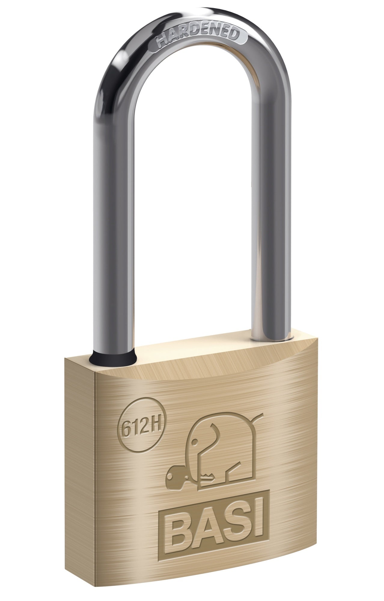 BASI 6121-4000 Vorhängeschloss VHS 612H extra langer Bügel 40mm und Wasserstopp
