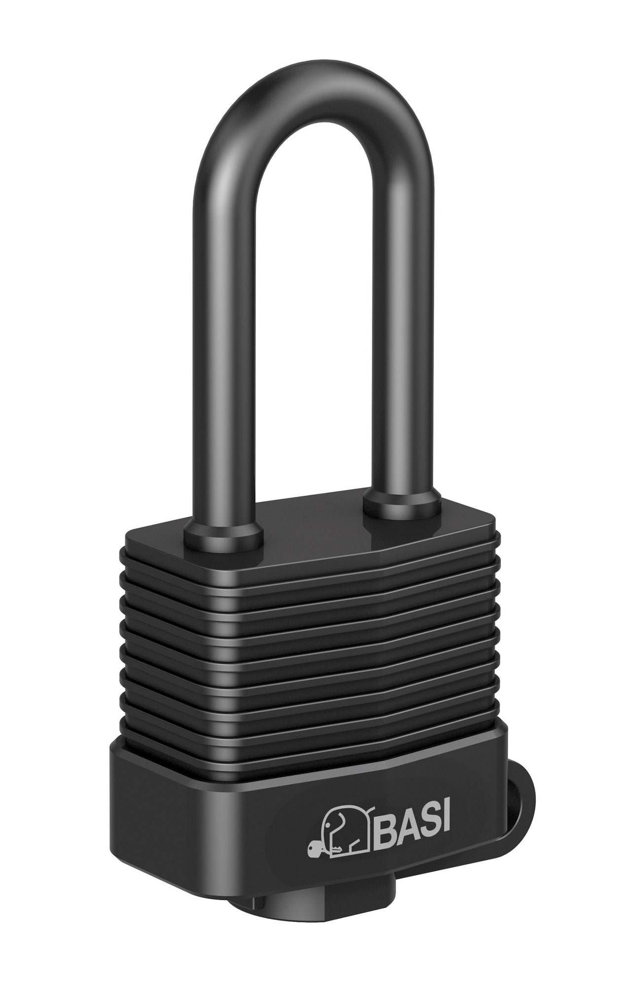 BASI 6151-4000 Vorhängeschloss VHS 615WH wetterbeständig hoher Bügel 40mm Stahllamellengehäuse