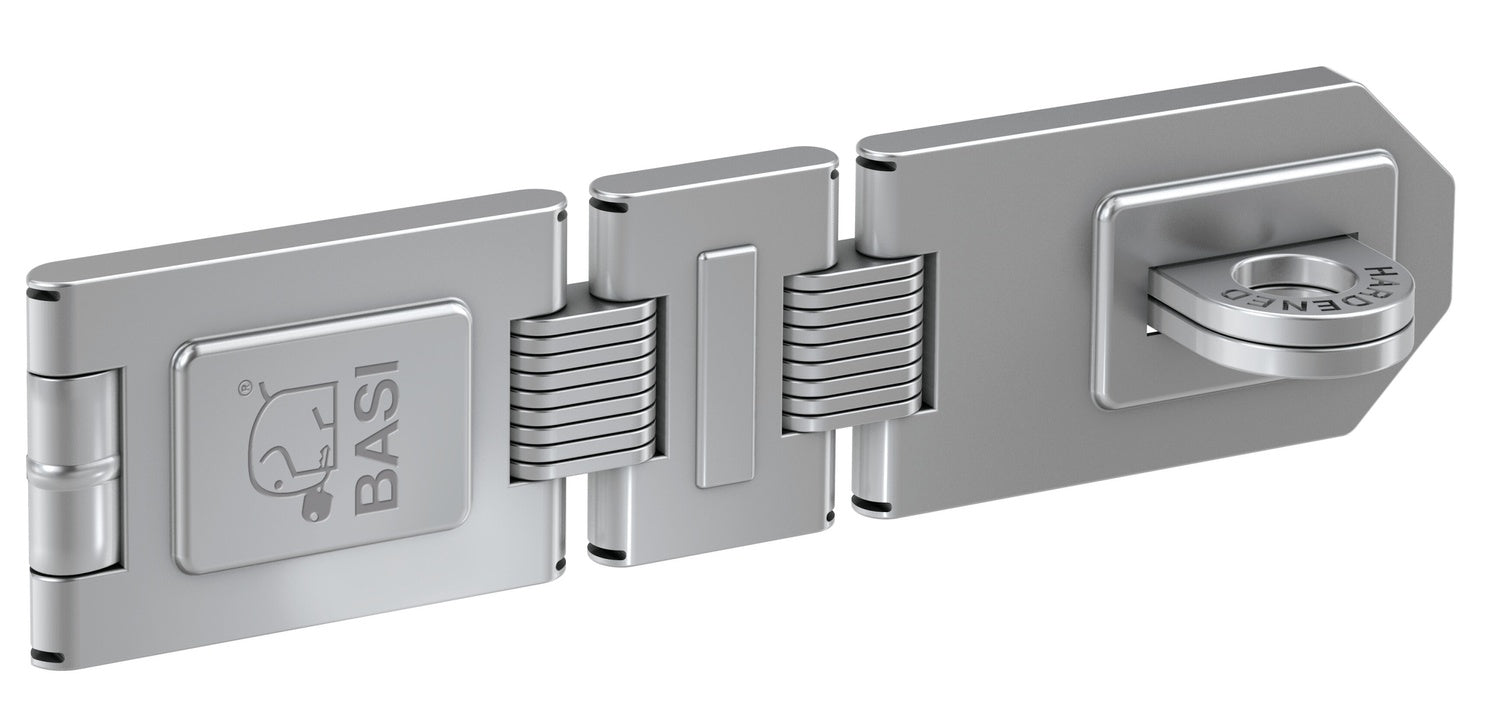 BASI 6901-0195 Sicherheitsüberfalle SF 50 - 195 2 Gelenke Länge 195mm Riegel Schlösser
