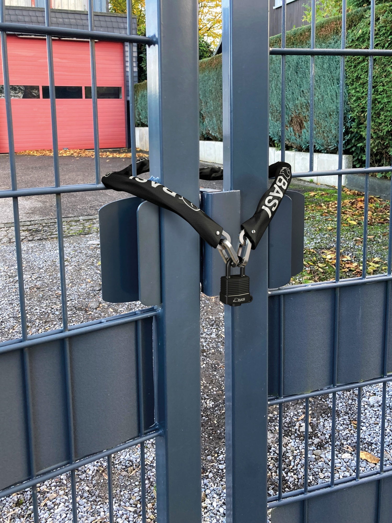 BASI 6990-0318 Stahlkette 10x1100mm Sichern Zweiräder Tore Diebstahlschutz