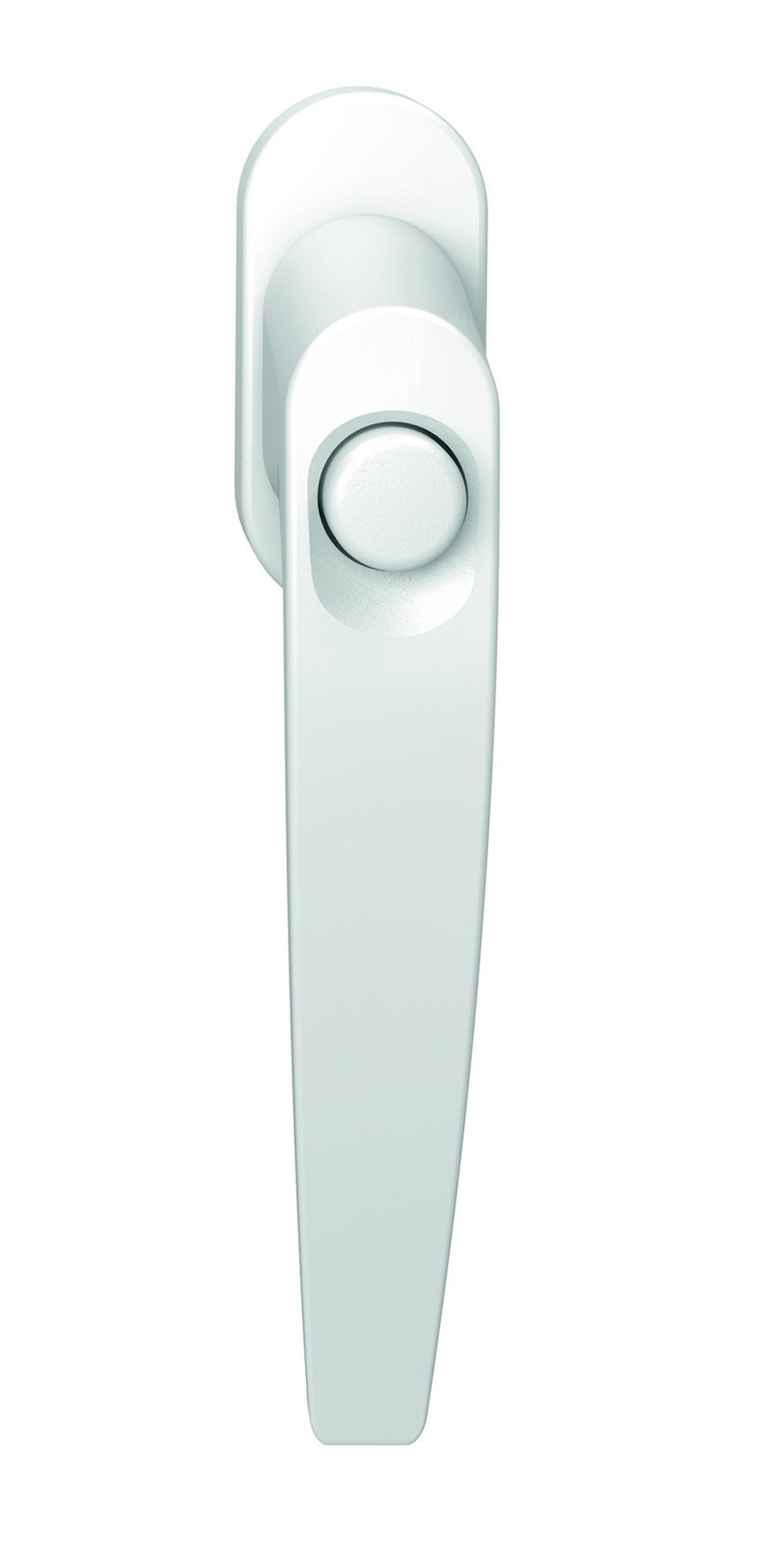 BASI FG 514 Fenstergriff Aluminium weiß selbsttätig verriegelnd