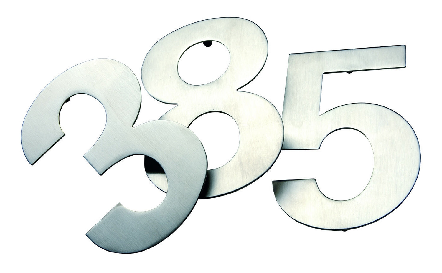 BASI 7300-0007 HN 150-7 Hausnummer 7 Edelstahl Haus Nummer Sieben