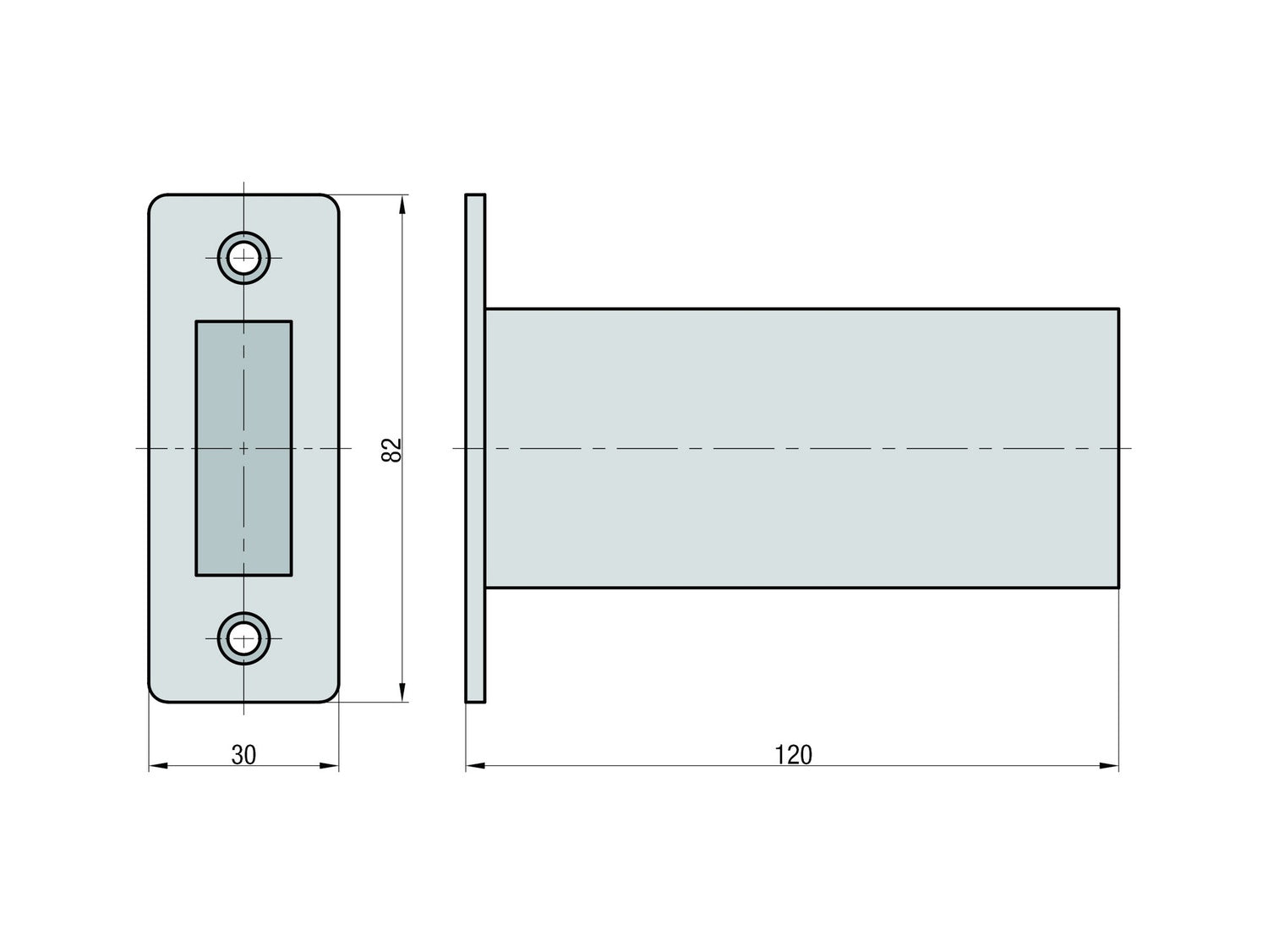 BASI 0009-2542 Mauerabschlussblech Weiß