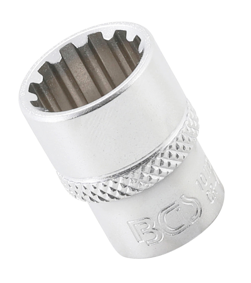 BGS 10113 Nuss / Stecknuss / Steckschlüsseleinsatz Gear Lock SW 13mm Antrieb 6,3mm (1/4")