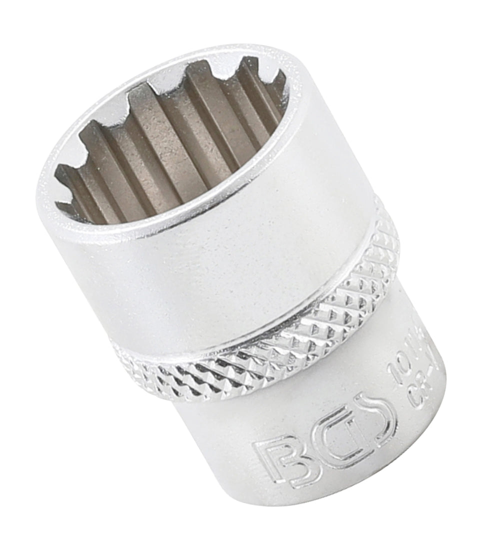 BGS 10114 Nuss / Stecknuss / Steckschlüsseleinsatz Gear Lock SW 14mm Antrieb 6,3mm (1/4")