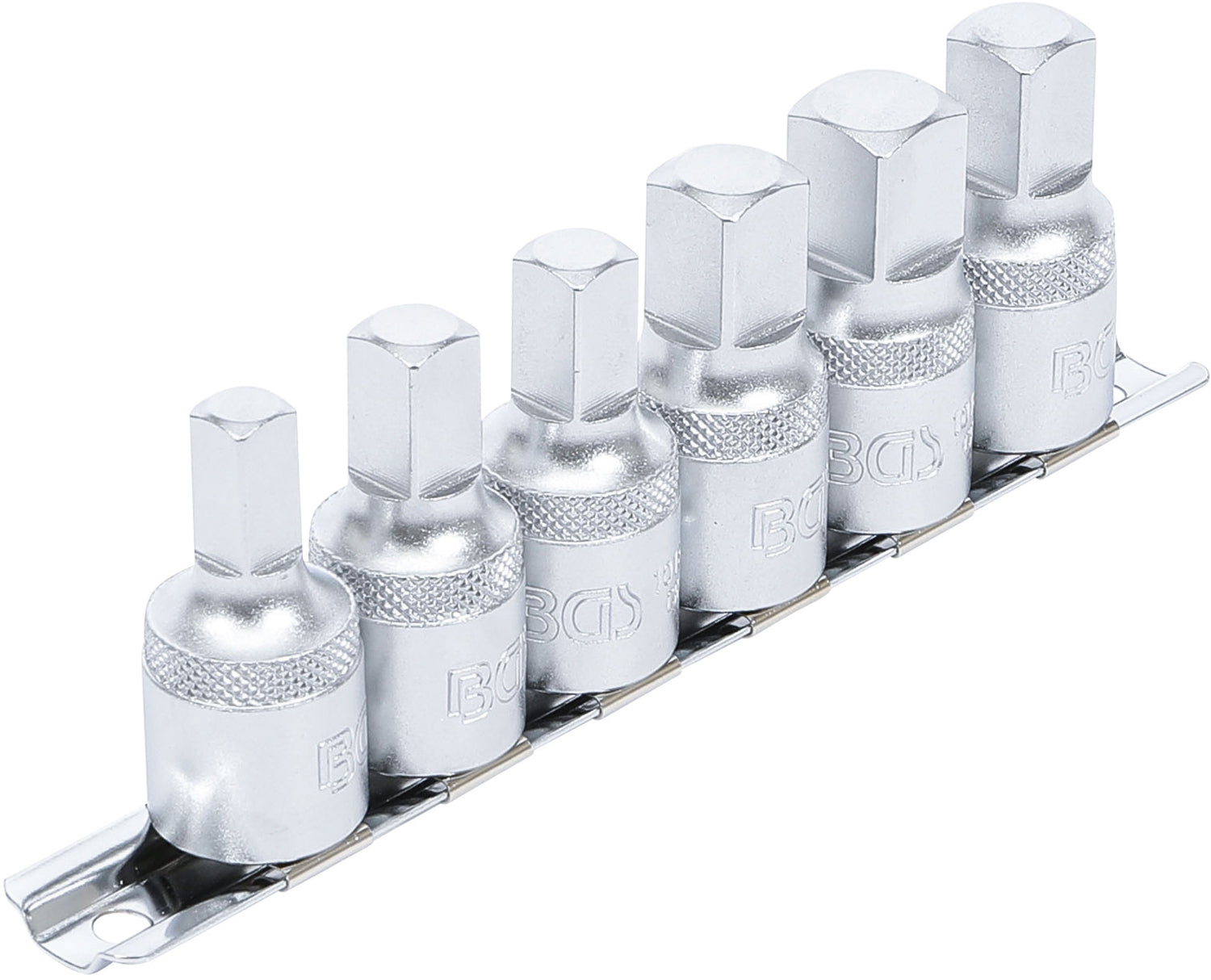 BGS 1016 Vierkant Nüsse Nusssatz für Ölablassschraube auf Klemmschiene