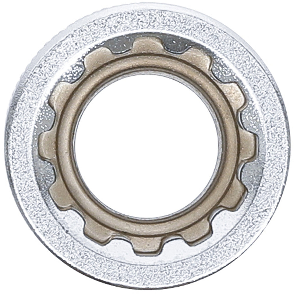 BGS 10215 Nuss / Stecknuss / Steckschlüsseleinsatz Gear Lock SW 15mm Antrieb 12,5mm (1/2")