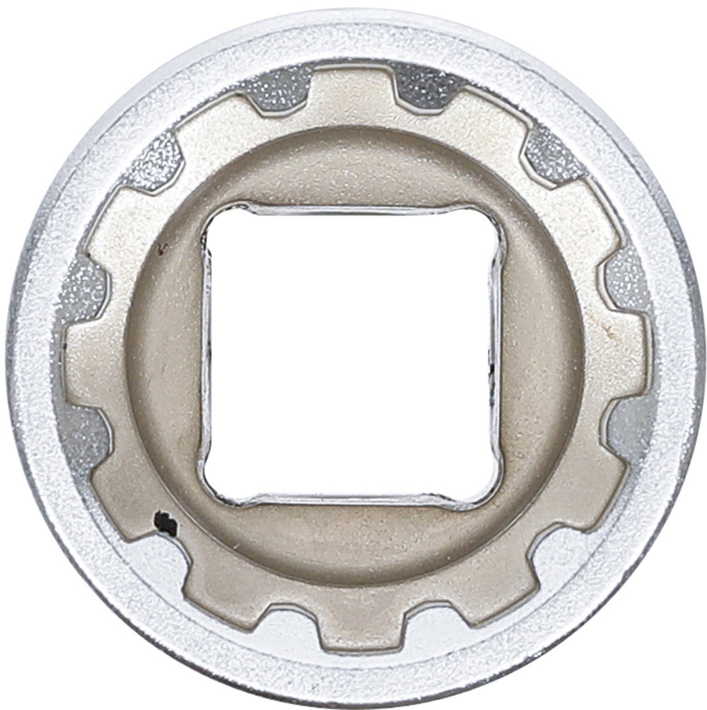 BGS 10222 Nuss / Stecknuss / Steckschlüsseleinsatz Gear Lock SW 22mm Antrieb 12,5mm (1/2")
