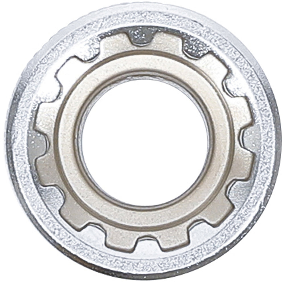 BGS 10313 Nuss / Stecknuss / Steckschlüsseleinsatz Gear Lock SW 13mm Antrieb 10mm (3/8")