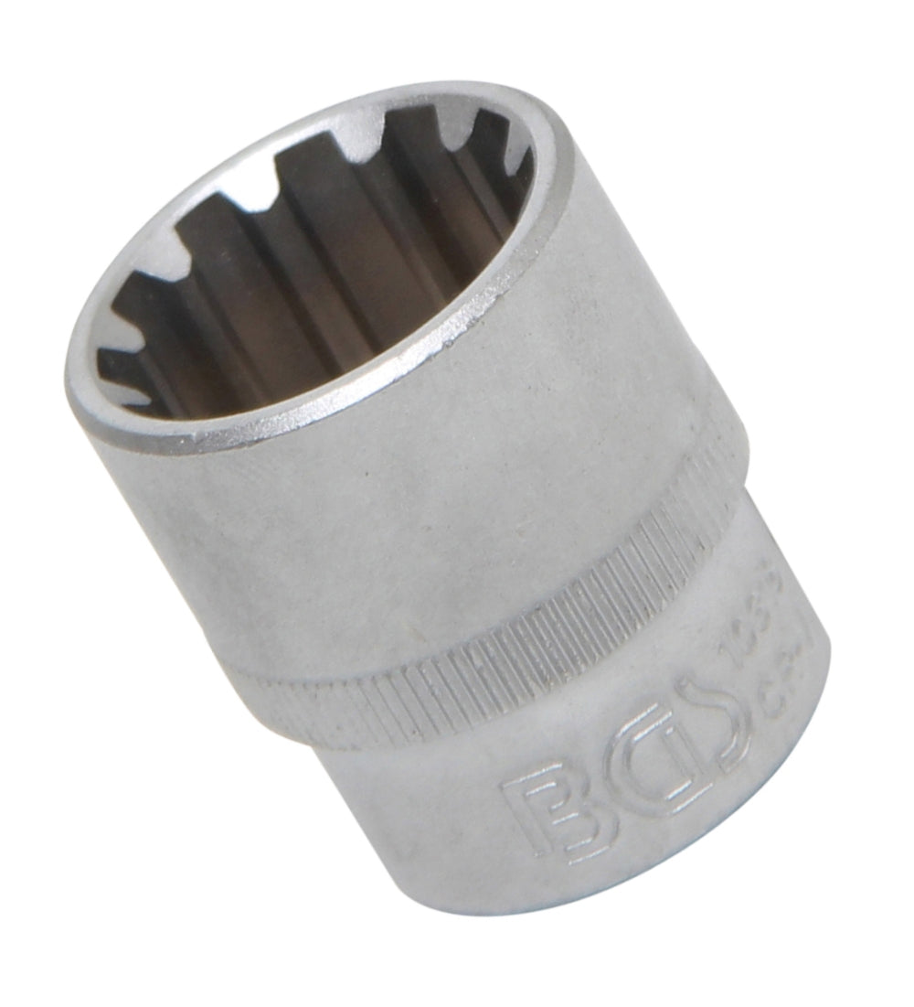 BGS 10318 Nuss / Stecknuss / Steckschlüsseleinsatz Gear Lock SW 18mm Antrieb 10mm (3/8")