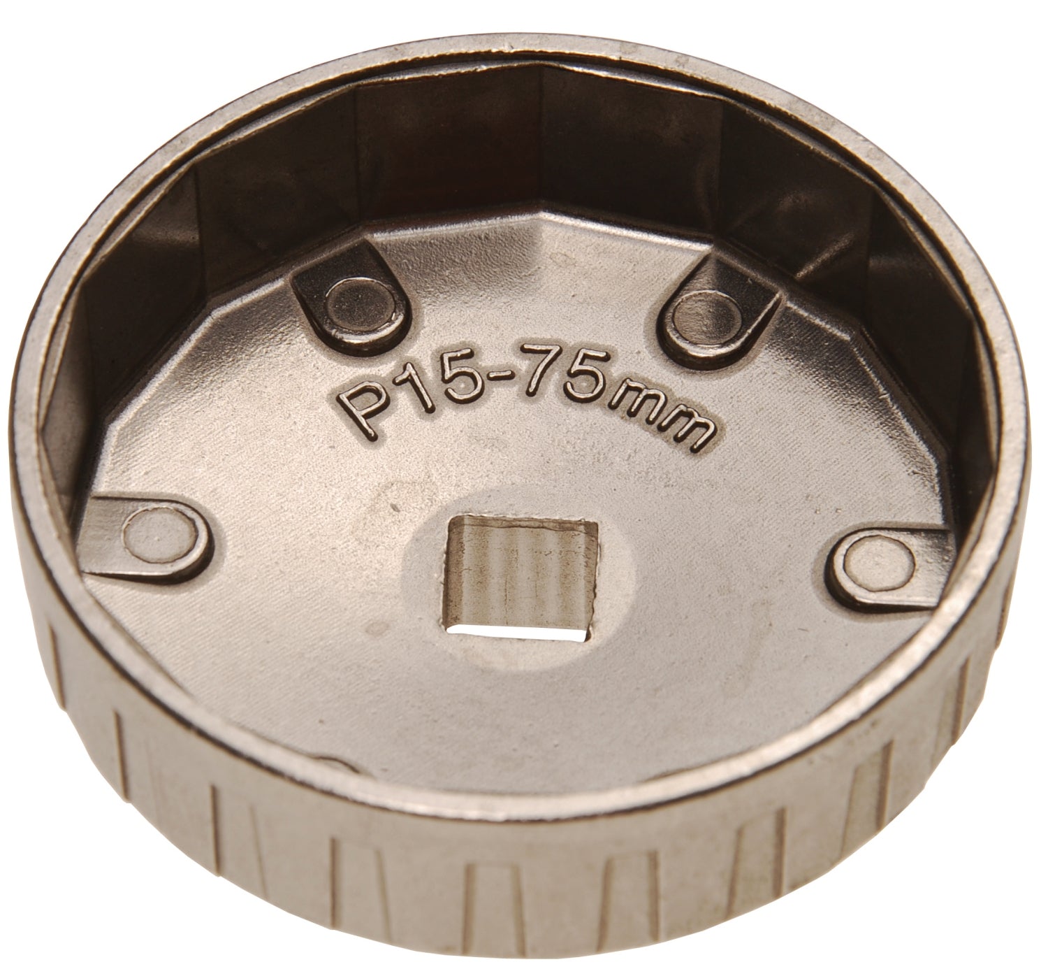 BGS 1045 Ölfilterkappe / Ölfilterschlüssel Ø 75mm x 15 kant für Chrysler, GM