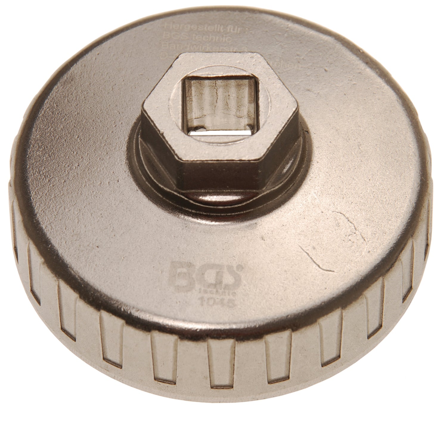 BGS 1045 Ölfilterkappe / Ölfilterschlüssel Ø 75mm x 15 kant für Chrysler, GM