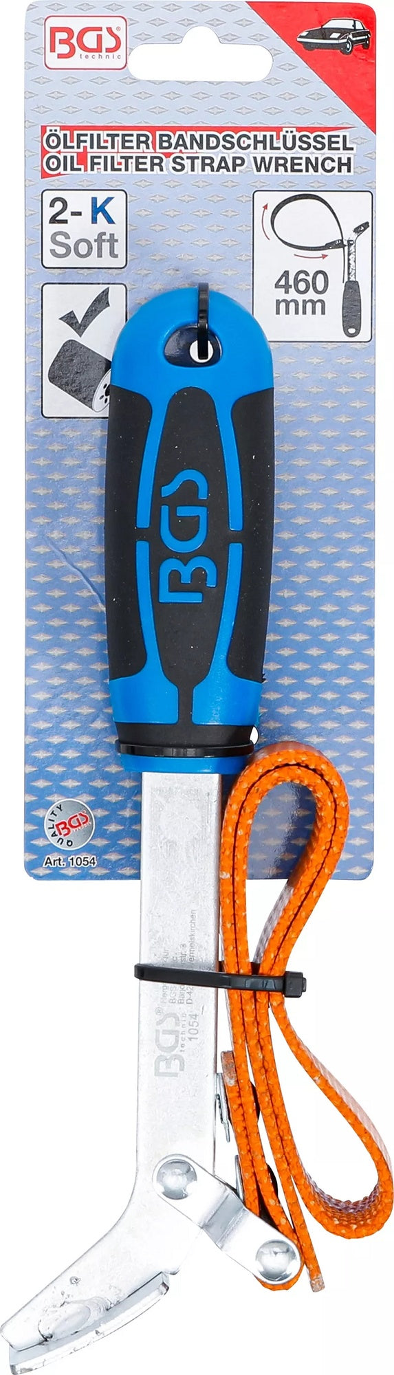 BGS 1054 Ölfilter Bandschlüssel mit Gewebeband Ø50-130mm