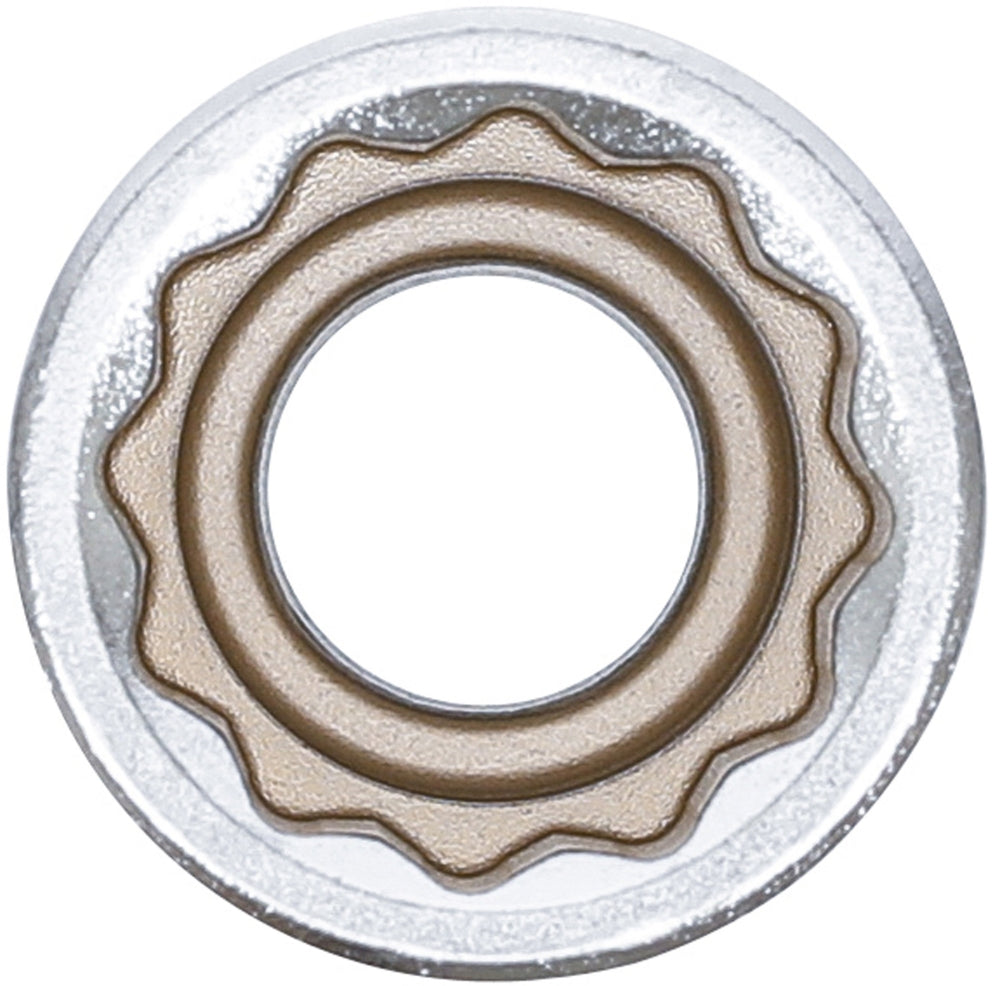 BGS 10685 Nuss / Stecknuss / Steckschlüsseleinsatz Zwölfkant tief SW 18mm Antrieb 12,5mm (1/2")