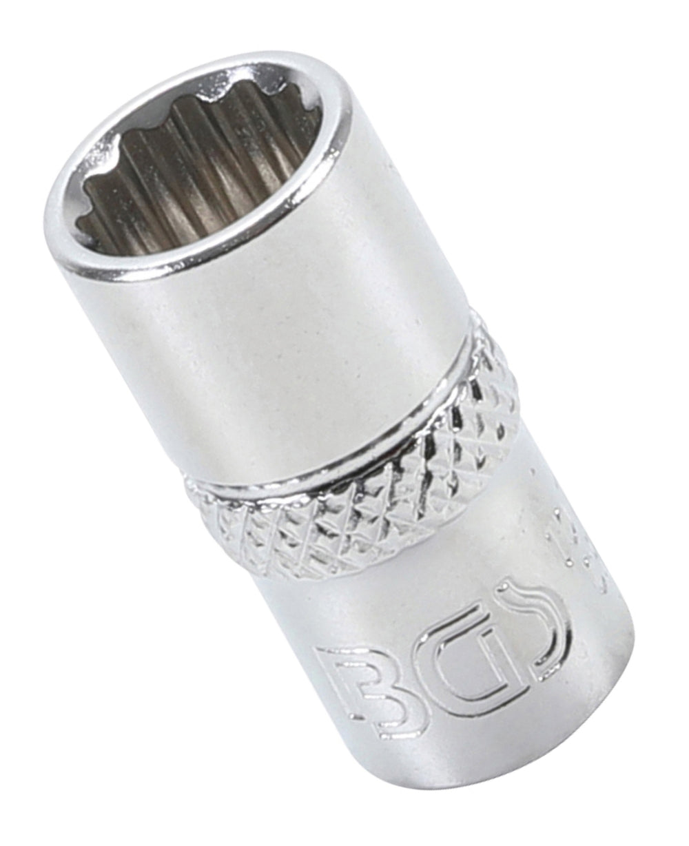 BGS 10778 Nuss / Stecknuss / Steckschlüsseleinsatz Zwölfkant tief SW 8mm Antrieb 6,3mm (1/4")