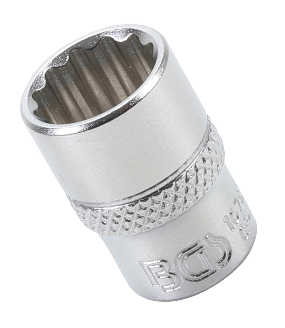 BGS 10782 Nuss / Stecknuss / Steckschlüsseleinsatz Zwölfkant tief SW 12mm Antrieb 6,3mm (1/4")