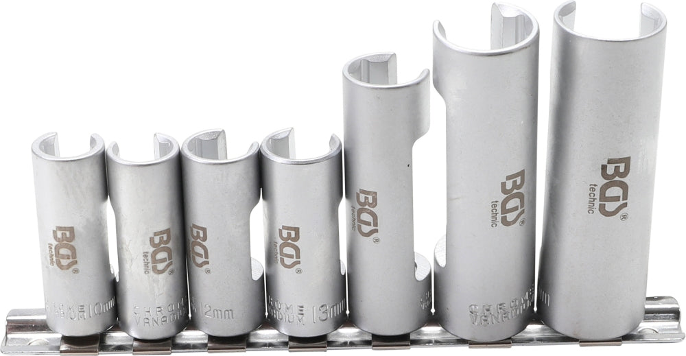 BGS 1105 Satz Spezial Nüsse geschlitzt SW 10-19mm Antrieb 10mm (3/8")