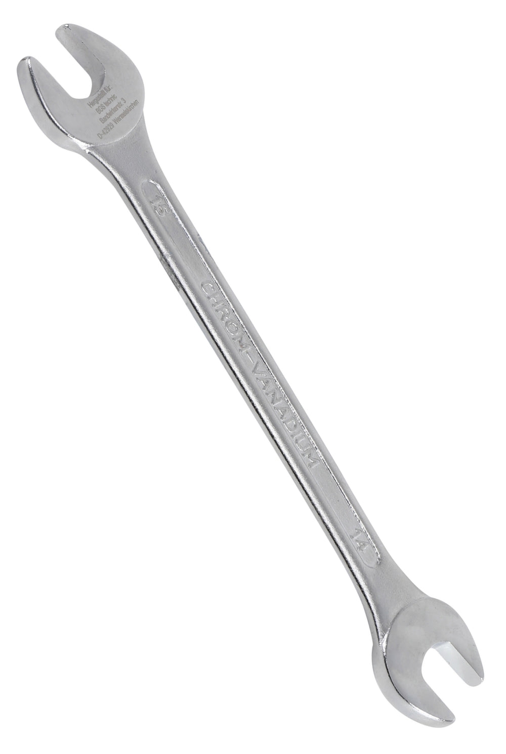 BGS 1184-14x15 Doppelmaulschlüssel SW 14x15mm metrisch warm geschmiedet