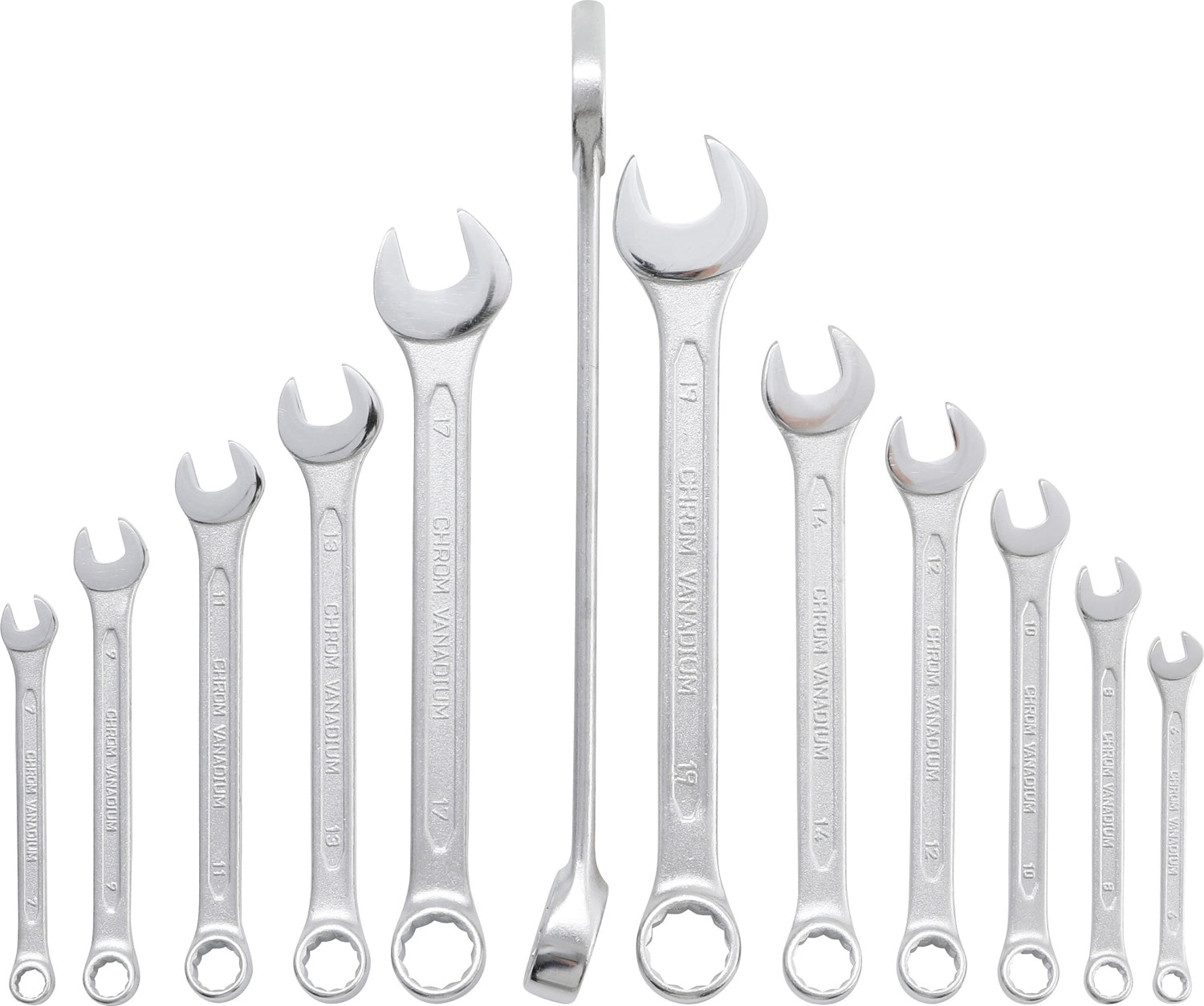 BGS 1197 Satz Ringmaulschlüssel 6-22mm metrisch 12 teilig mit Tasche