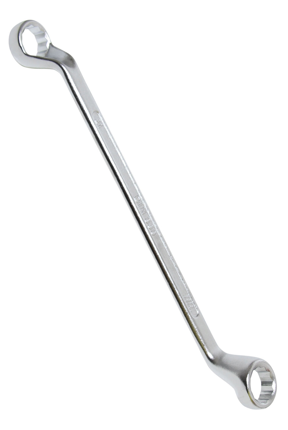 BGS 1214-21x23 Doppelringschlüssel gekröpft SW 21 x 23mm metrisch warm geschmiedet