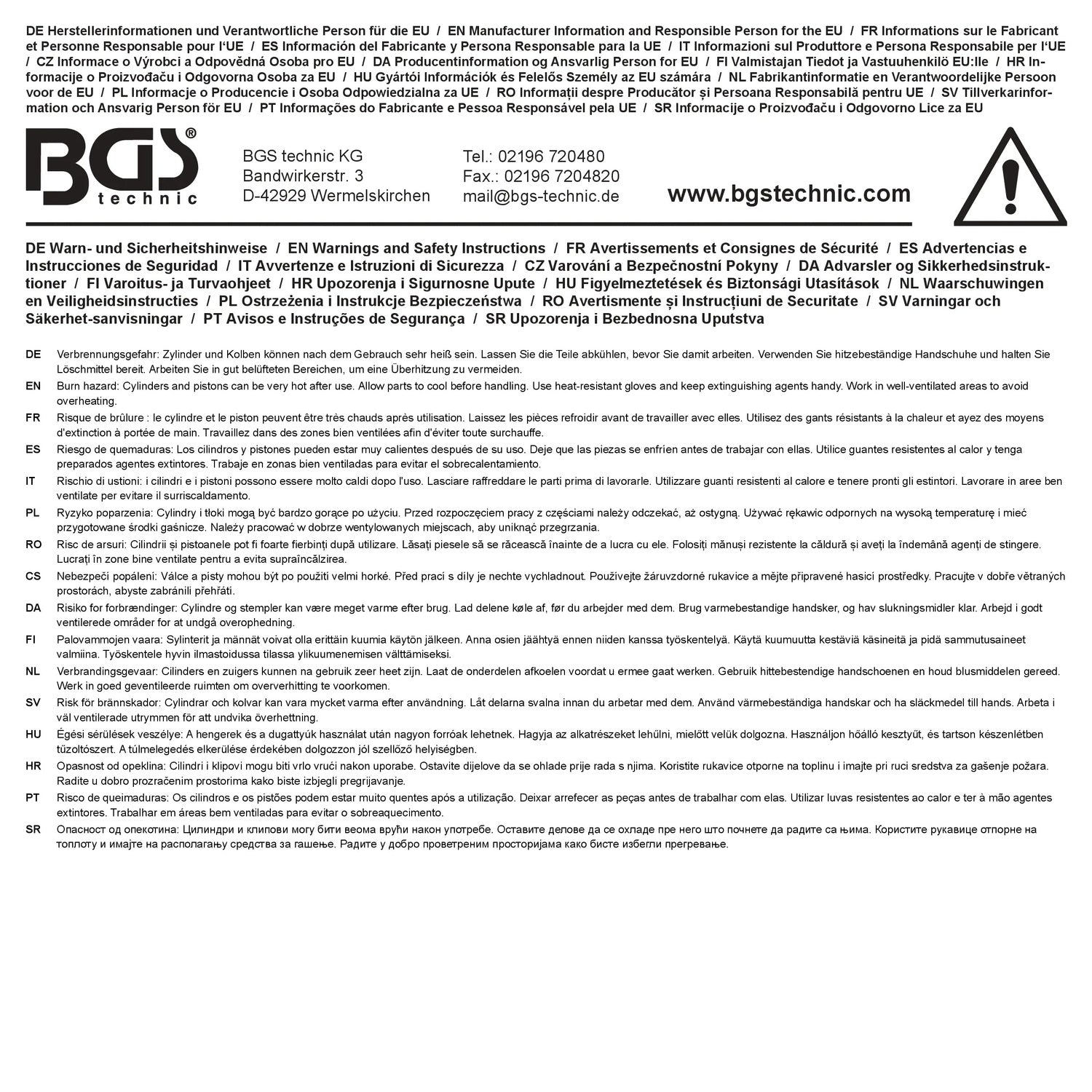 BGS 1258 Set Ersatzbacken Honsteine für Hongerät 75mm 280 Körnung