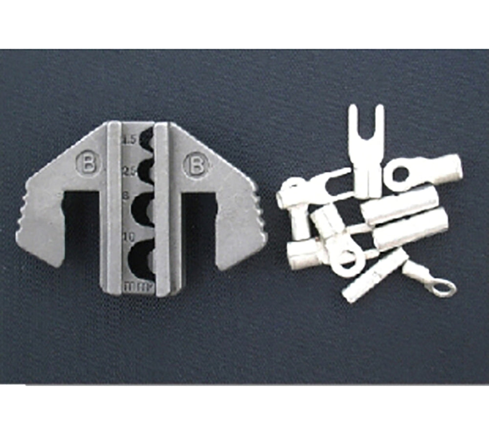 BGS 1410-B Crimpbacken für unisolierte, geschlossene Kabelklemmung BGS Crimpzangen
