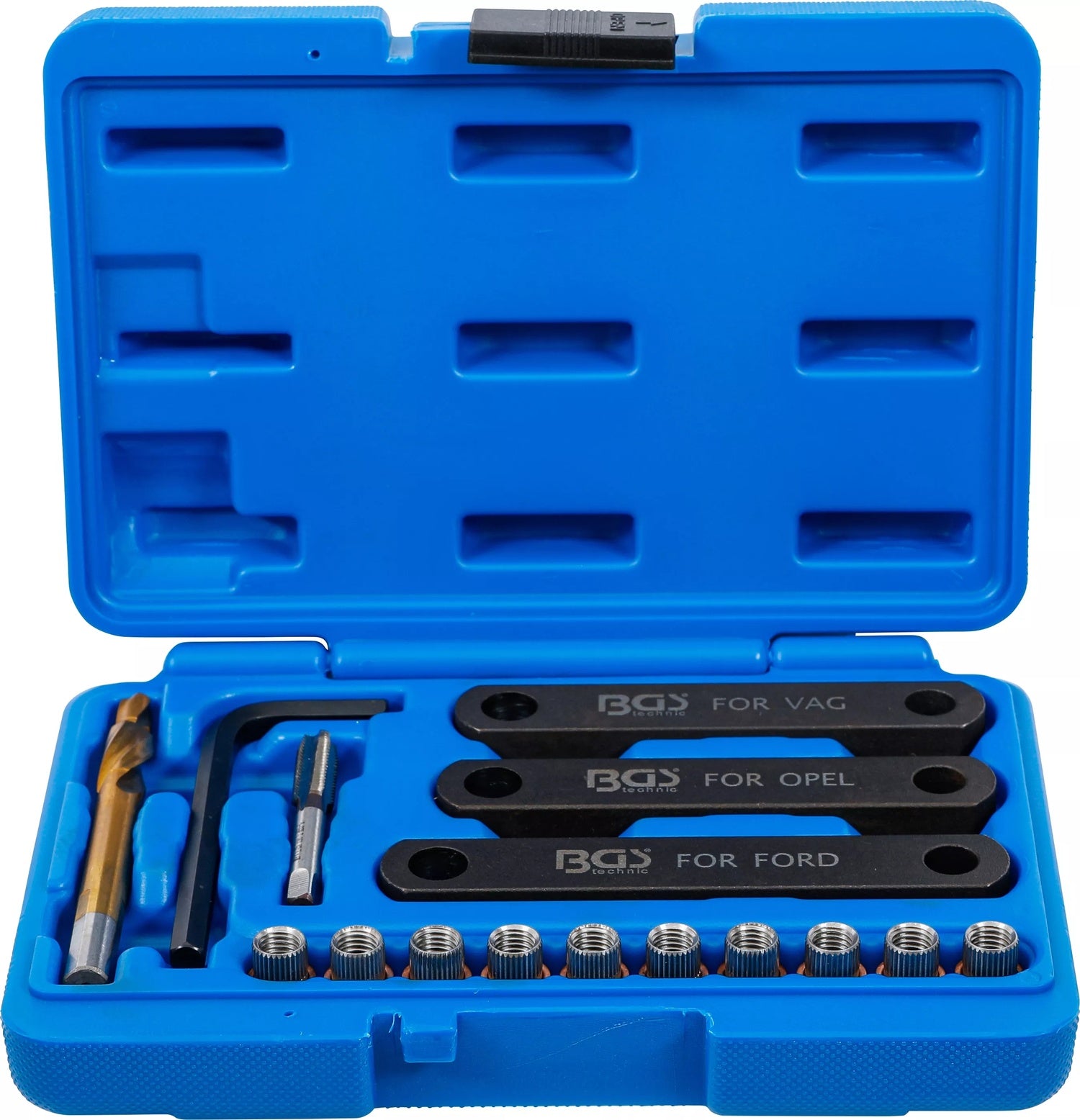 BGS 148 Satz Gewindereparatur für Bremssattel Führungsbolzen M9 x 1.25 VW VAG Opel Ford