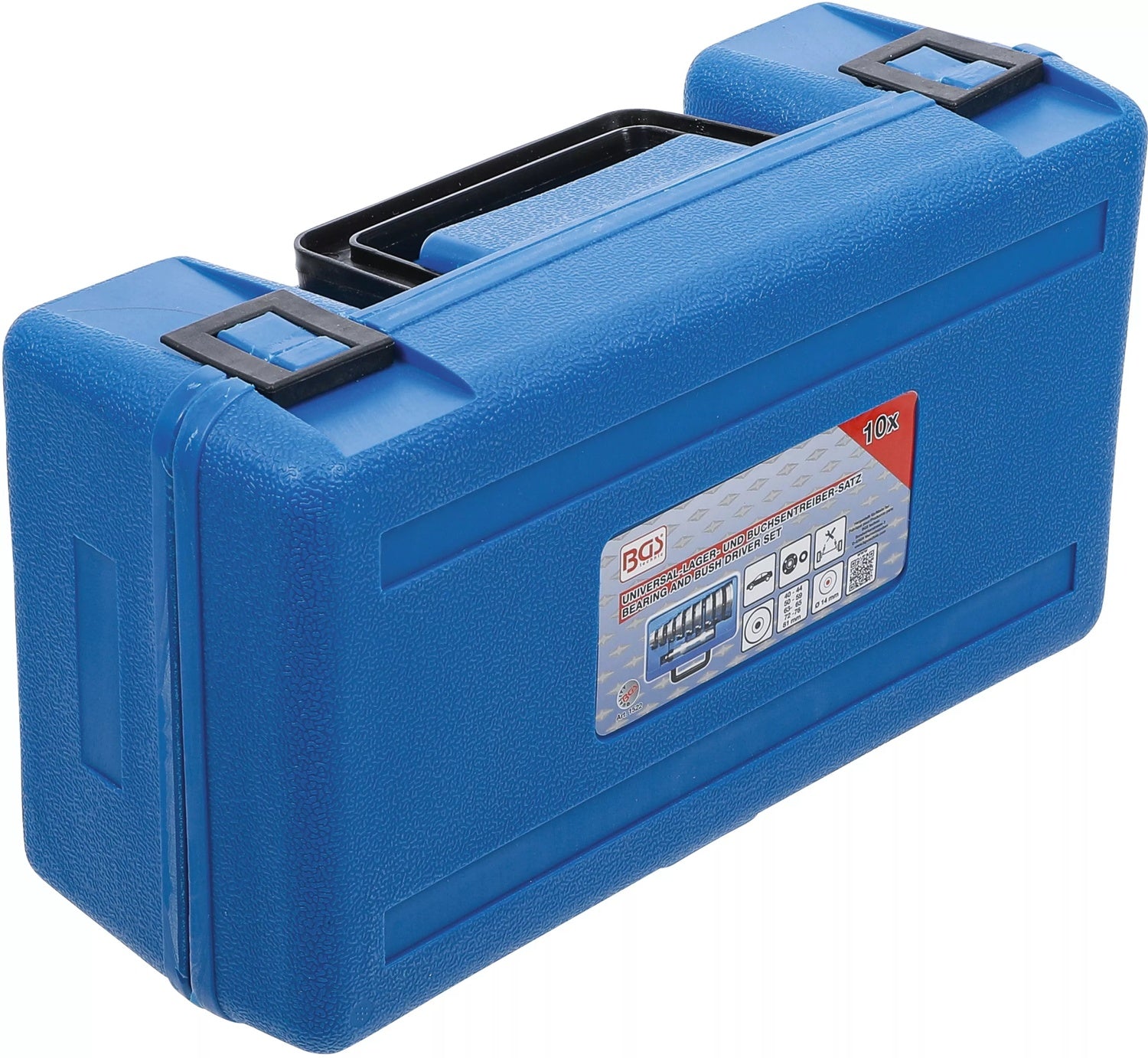 BGS 1522 Satz Druckstücke 10 teilig zum Ausdrücken von Lagern und Wellen aus Aluminium