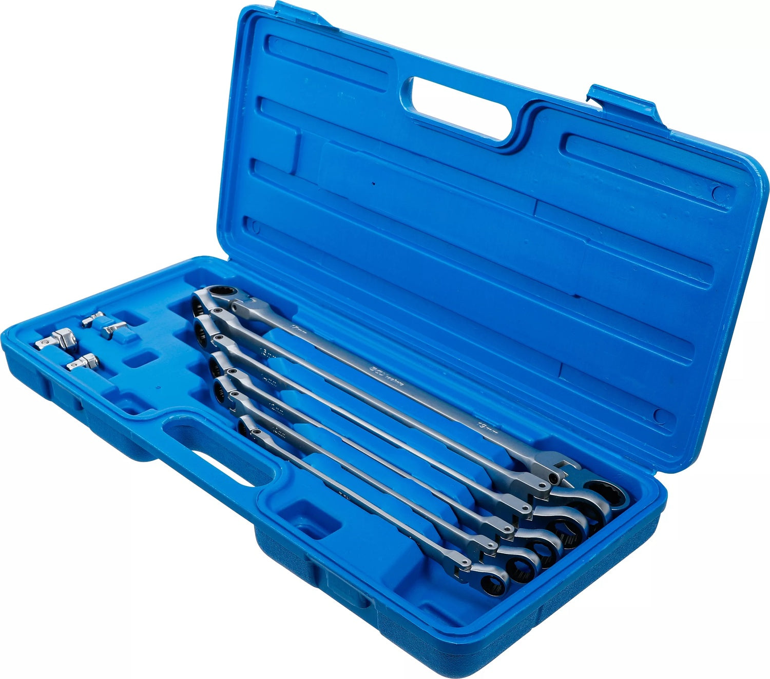 BGS 1541 Satz Gelenkschlüssel mit Ratschenfunktion 8-19mm 10 teilig