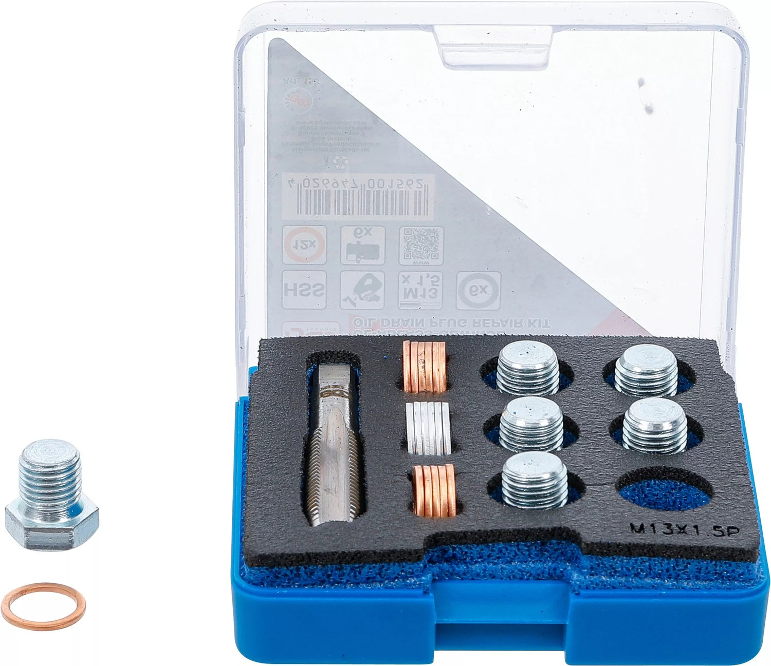 BGS 156 Reparatursatz für Ölablassgewinde M13 x 1,5mm
