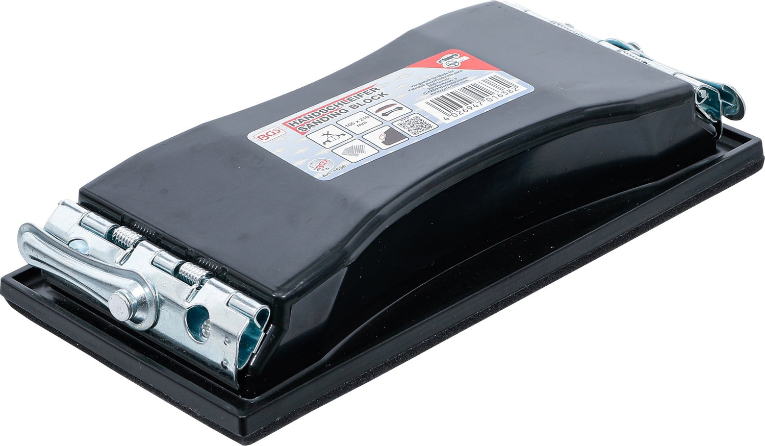 BGS 1638 Handschleifer zum Aufspannen von Schleifpapier 105 x 210mm