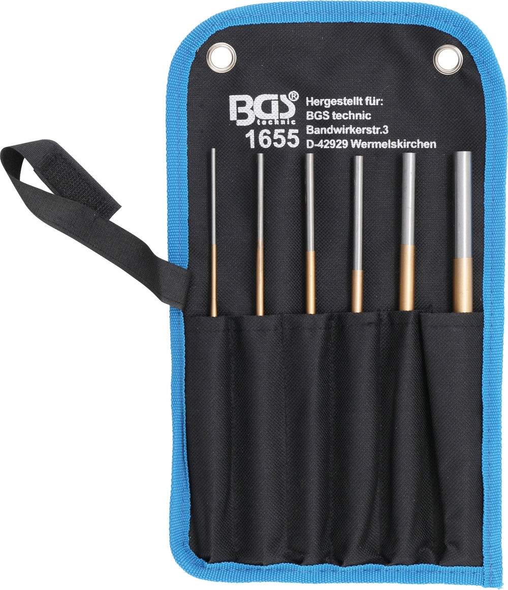 BGS 1655 Satz Splintentreiber Ø3 - Ø10mm Länge 200mm 6 teilig