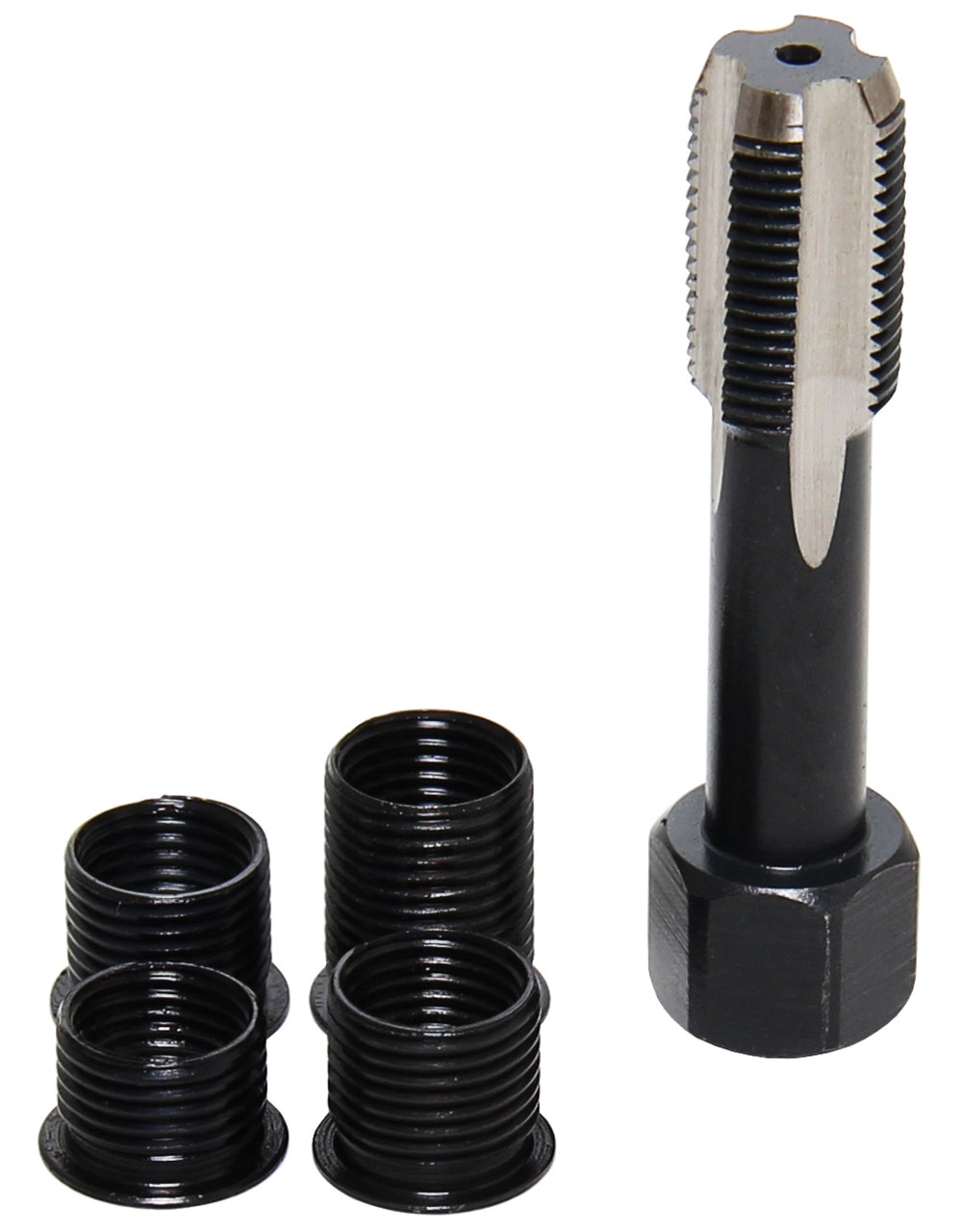 BGS 166 Reparatursatz Zündkerzengewinde M12 x 1,25 mit 4 Einsätzen