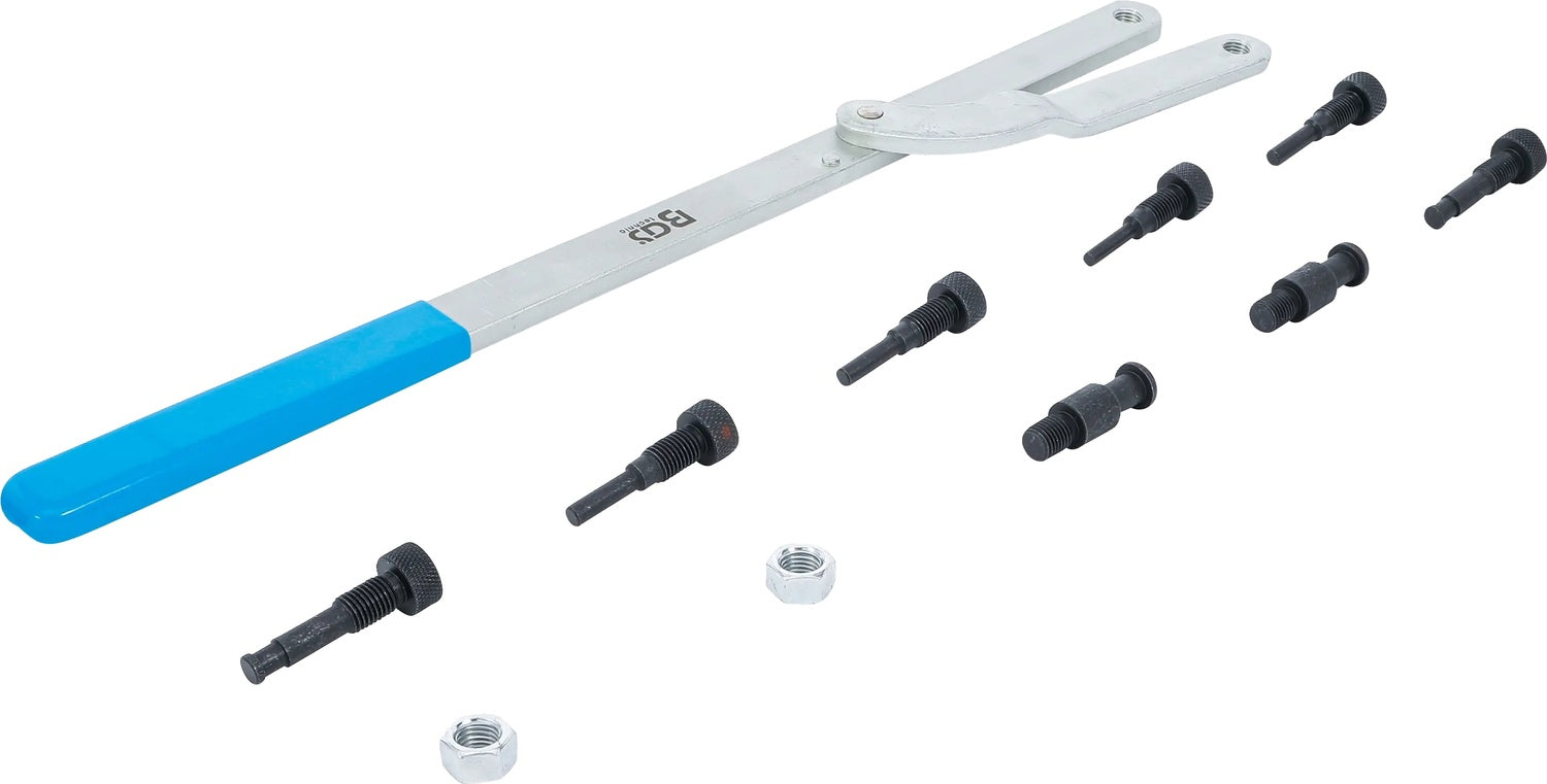 BGS 1714 verstellbarer Gegenhalter 130-240mm für Kurbelwelle Nockenwelle