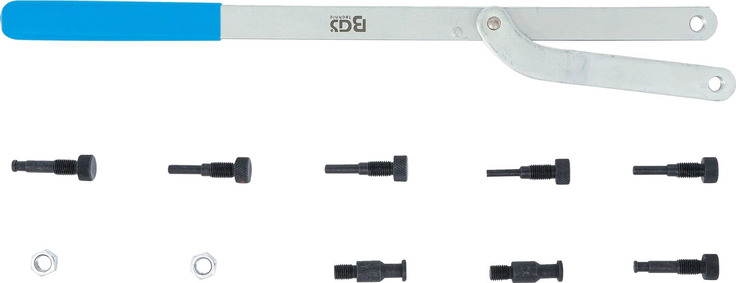 BGS 1714 verstellbarer Gegenhalter 130-240mm für Kurbelwelle Nockenwelle