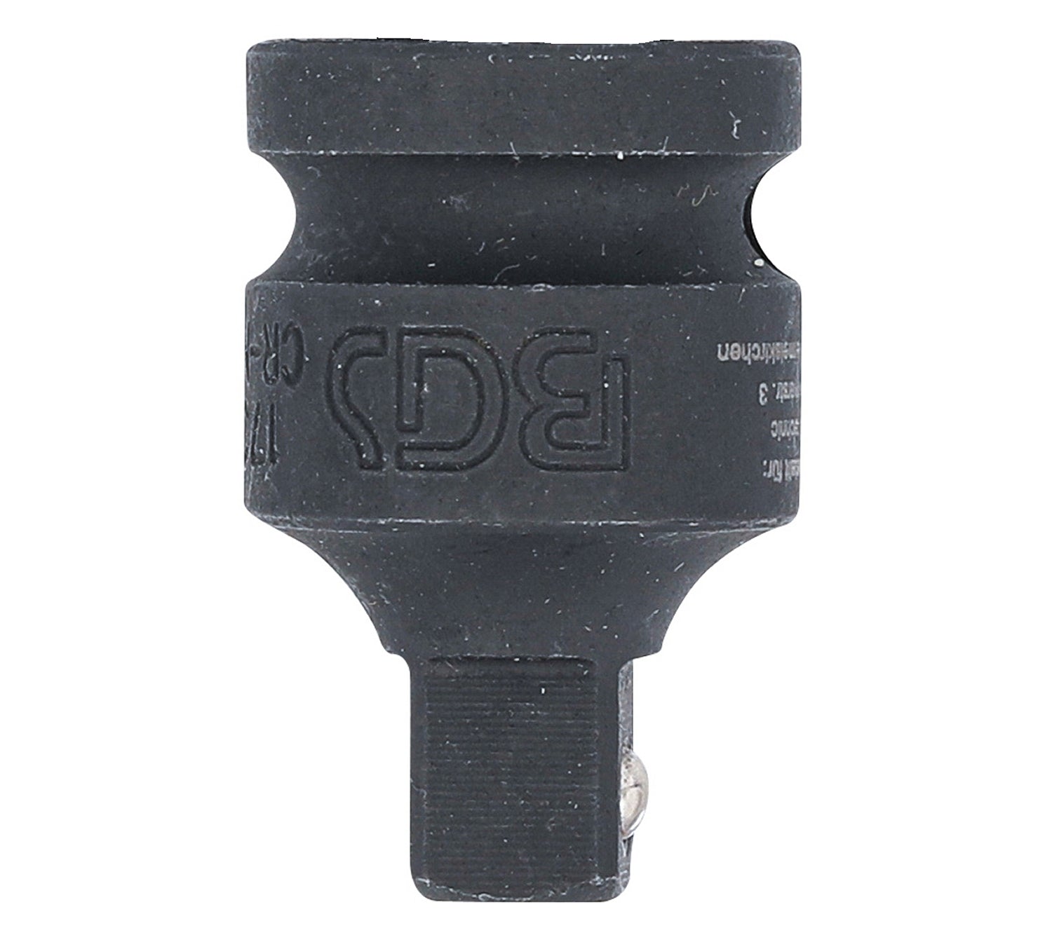 BGS 173 Kraft Steckschlüssel Adapter Innenvierkant 12,5mm (1/2") - Außenvierkant 10mm (3/8")