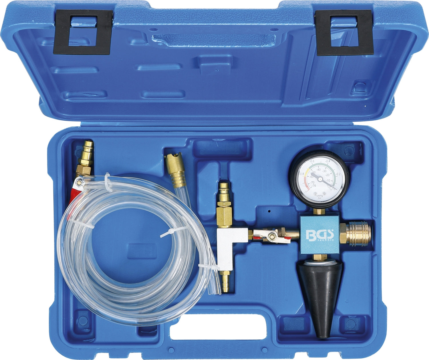 BGS 1773 Befüll- und Entlüftungsgerät für Kühlsystem 6 teiliger Satz