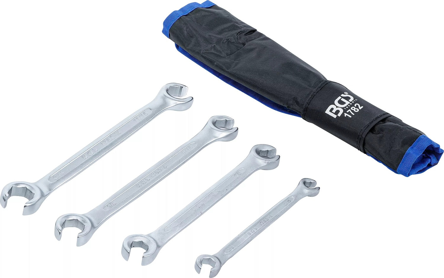 BGS 1782 ZOLL Satz offene Doppel Ringschlüssel 4 teilig