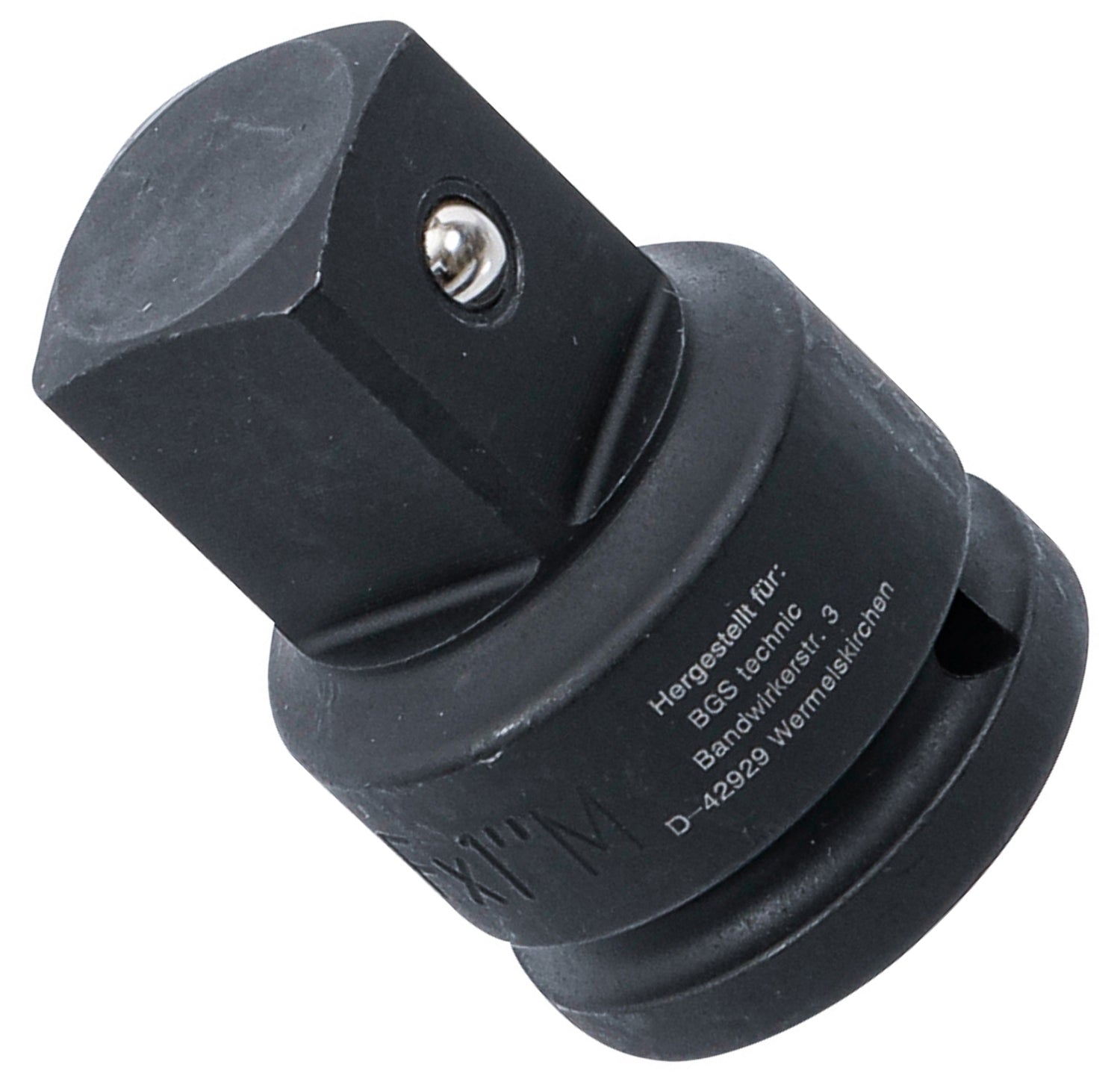 BGS 195 Adapter IMPACT 20mm (3/4") innen auf 25mm (1") aussen Vierkant