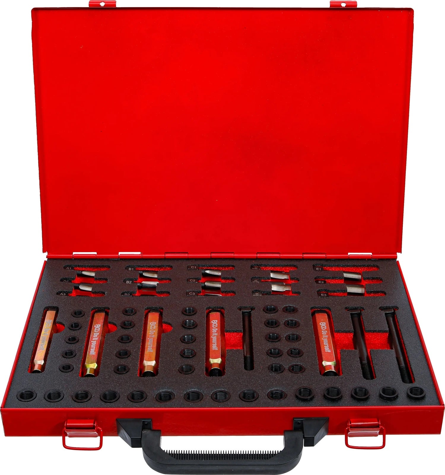 BGS DIY 19535 Reparatursatz für Glühkerzengewinde M8 - M9 - M10 - M12
